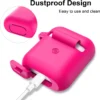 Airpods 2 Silicone Case with metal Clip