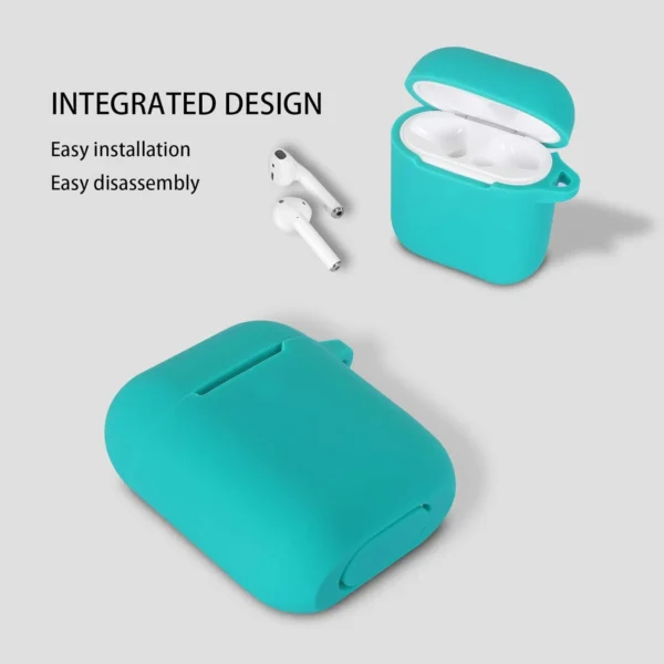 Airpods 2 Silicone Case with metal Clip