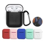 Airpods 2 Silicone Case with metal Clip
