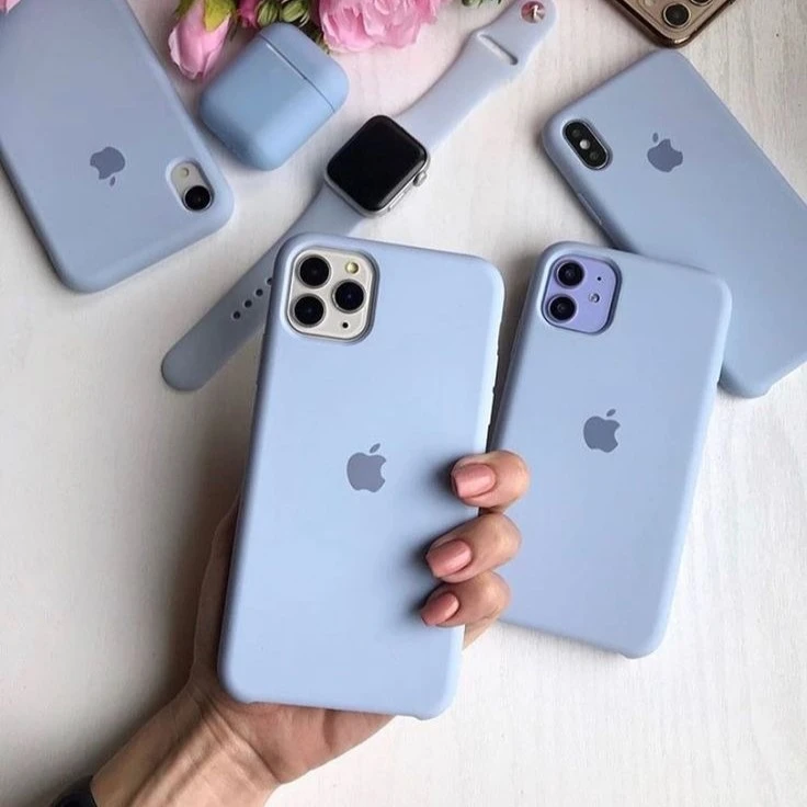 e49977767bac211591b6f99794d5a4f3 iPhone Official Silicone Case Sky Blue