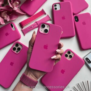 iPhone Silicone Cases-Maroon