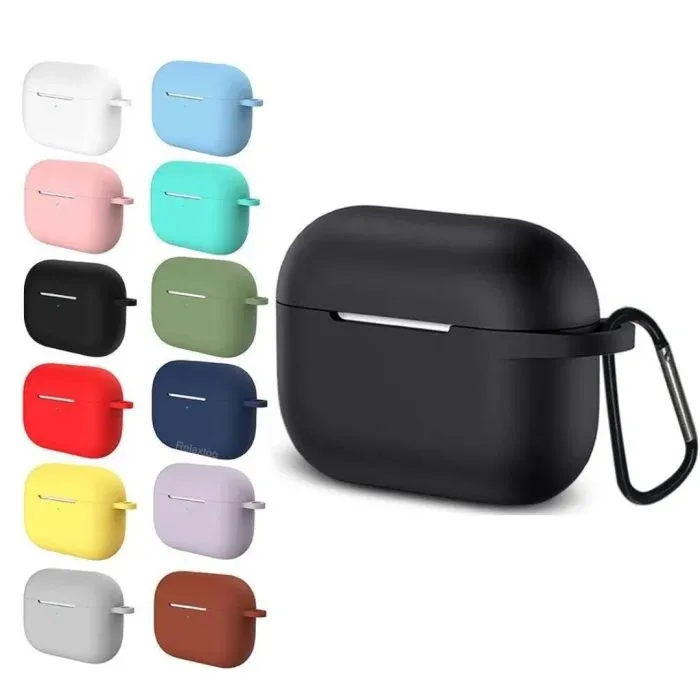 AirPods Pro Silicone Case with Metal Clip