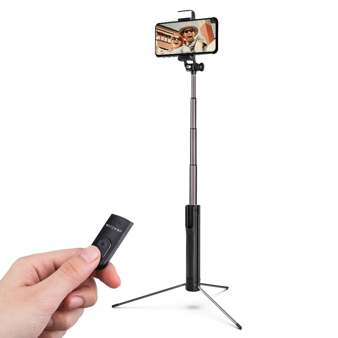 Wireless Selfie Stick & Tripod Stand (5 Feet) Unique Accessories