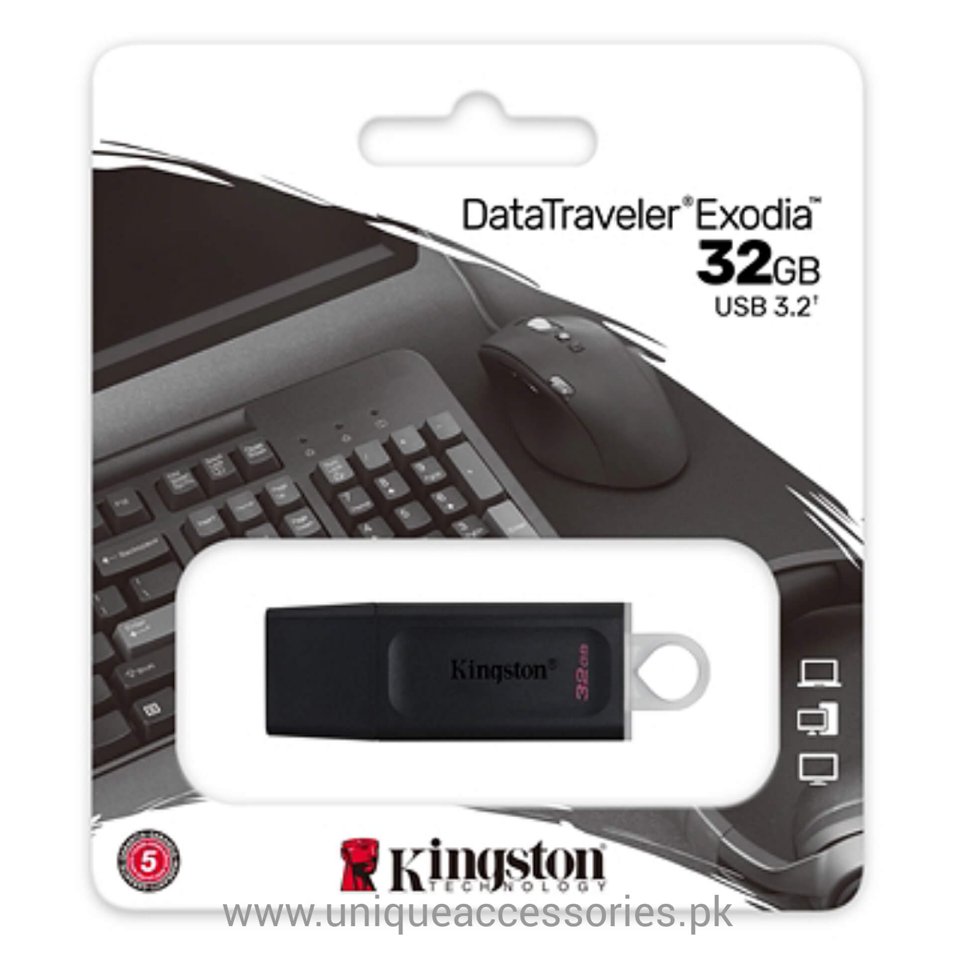 Kingston USB 32GB/64GB/128GB - Unique Accessories