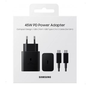 Samsung 45W Super Fast Charging Adapter USB-C With Cable