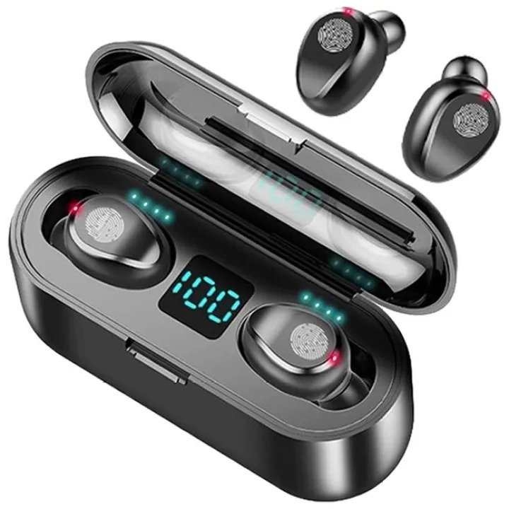F9 TWS Wireless Bluetooth Earbuds - Unique Accessories