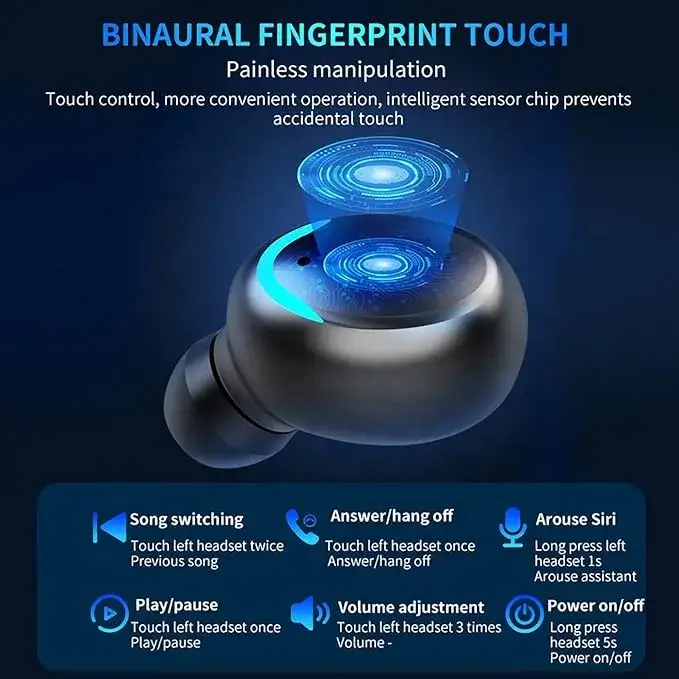 F9-5 TWS Wireless Bluetooth Earbuds F9-5 TWS Wireless Bluetooth Earbuds