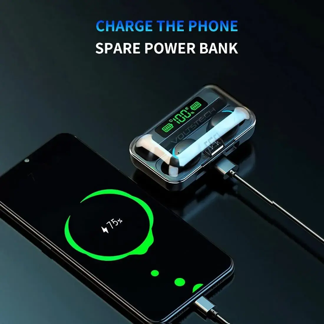 F9-5 TWS Wireless Bluetooth Earbuds F9-5 TWS Wireless Bluetooth Earbuds