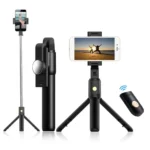 K10s 2in1 Wireless Selfie Stick & Tripod (3.5 Feet)