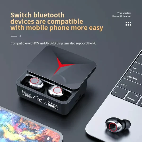 M90 Pro TWS Bluetooth Gaming Earbuds