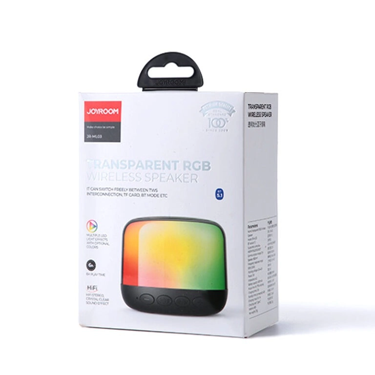 Joyroom Ml03 Transparent Rgb Wireless Speaker