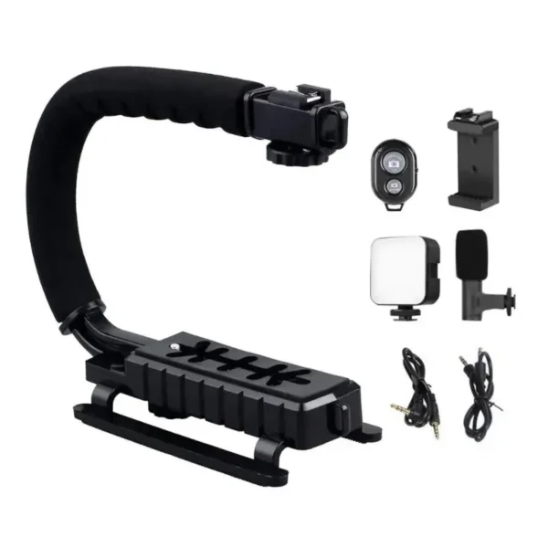 Ay-49u U Shaped Video Making Handheld Stabilizer Kit