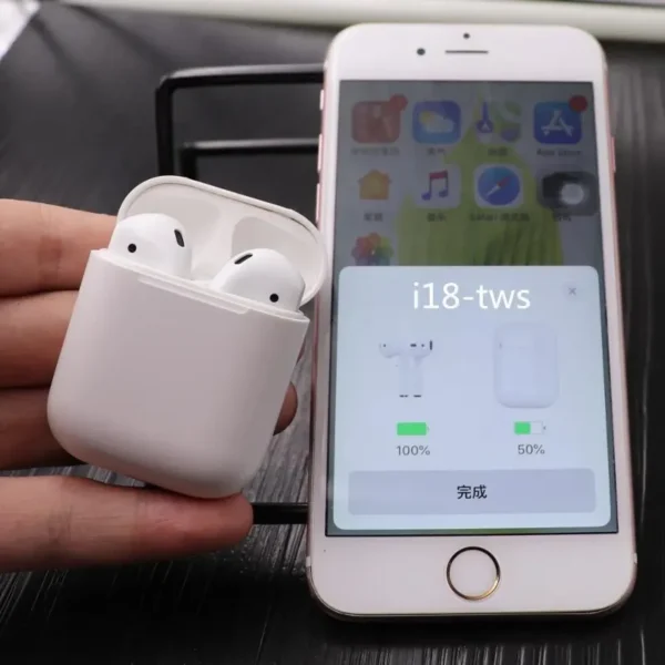 i18 TWS Wireless Bluetooth Airpods