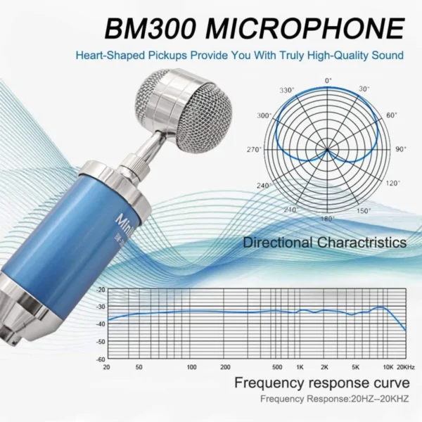 BM-3000 Large-Diaphragm Condenser Microphone