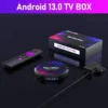 H96 Max Smart Android TV Box 4GB 64GB Android 13.0