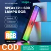 Kisonli I-630 Speaker Pc+Bt Rgb Colorful Light