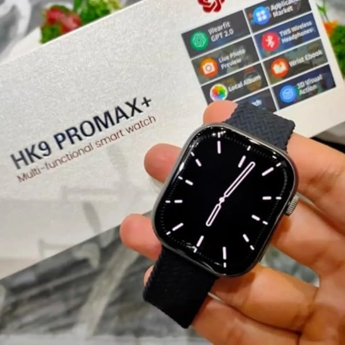 HK9 Pro Max Plus Smartwatch AI Integration AMOLED Display