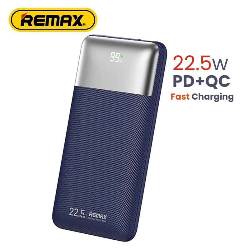 Remax Kiyuan Series 20W+22.5w Pd+Qc Power Bank 10000mah