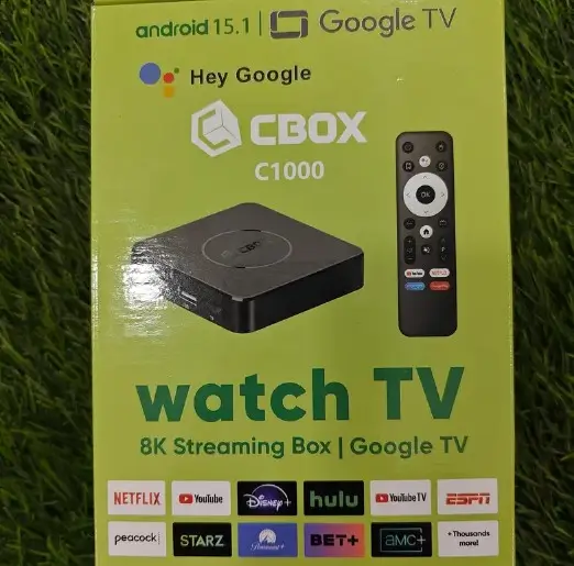 Cbox C1000 tv box 2gb+8gb Android 15.1