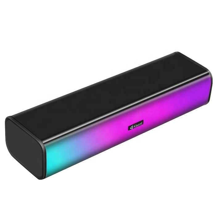 Kisonli I-630 Speaker Pc+Bt Rgb Colorful Light