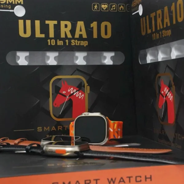 Ultra 10 49mm 10 in 1 Smart Watch Suit