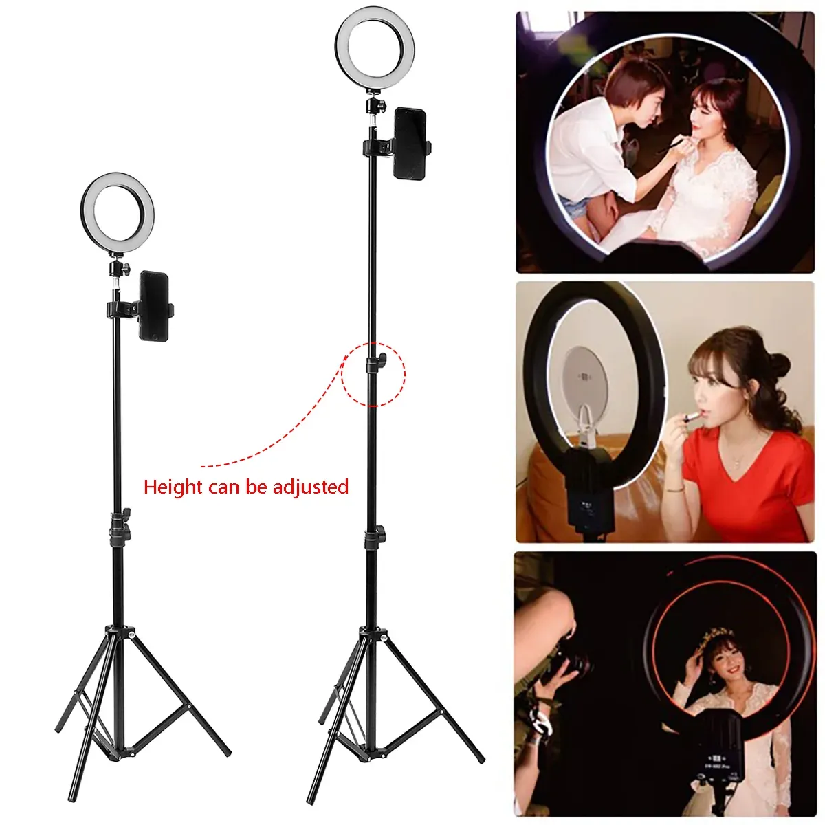 Selfie Ring light 16cm with 3 modes