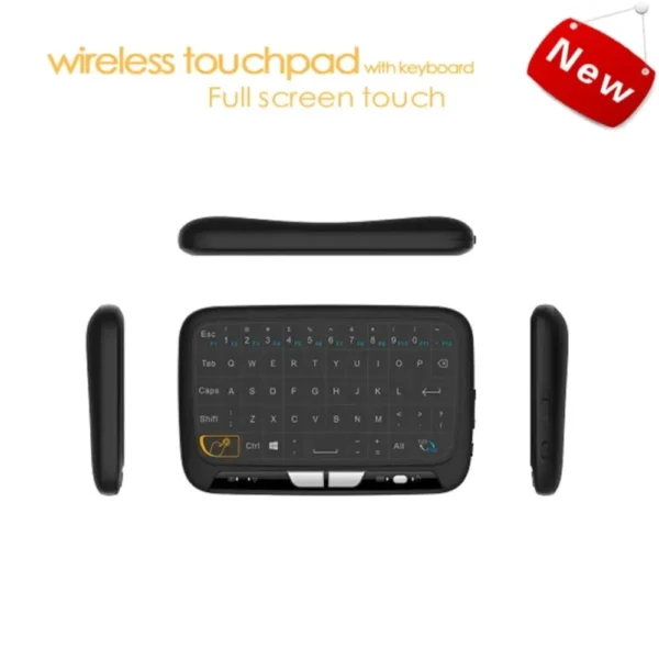 H18+ Wireless Keyboard Touchpad Backlight Dual Modes 2.4 GHz