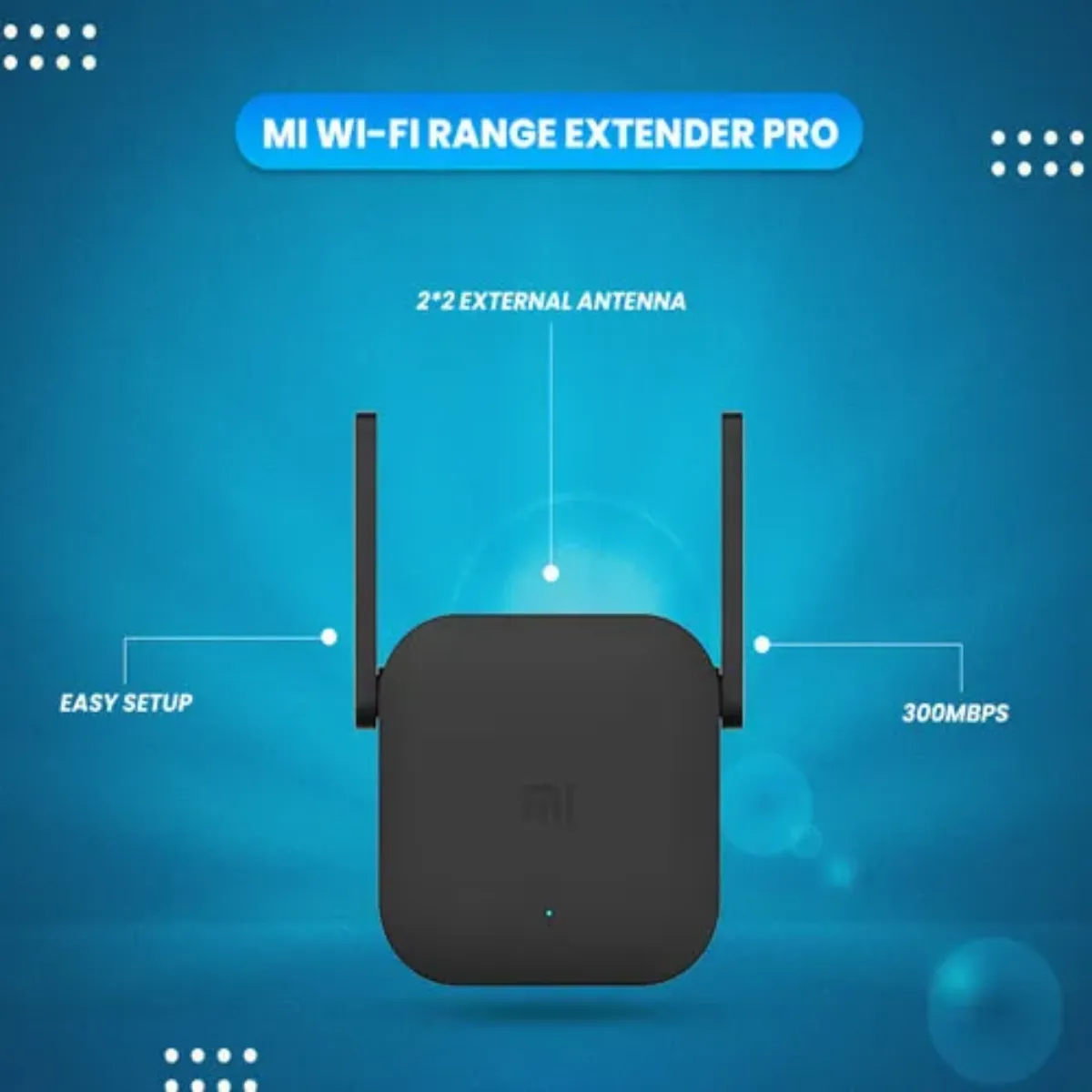 Xiaomi Mi Wifi Repeater Pro 300m Extender Router 2 Antenna