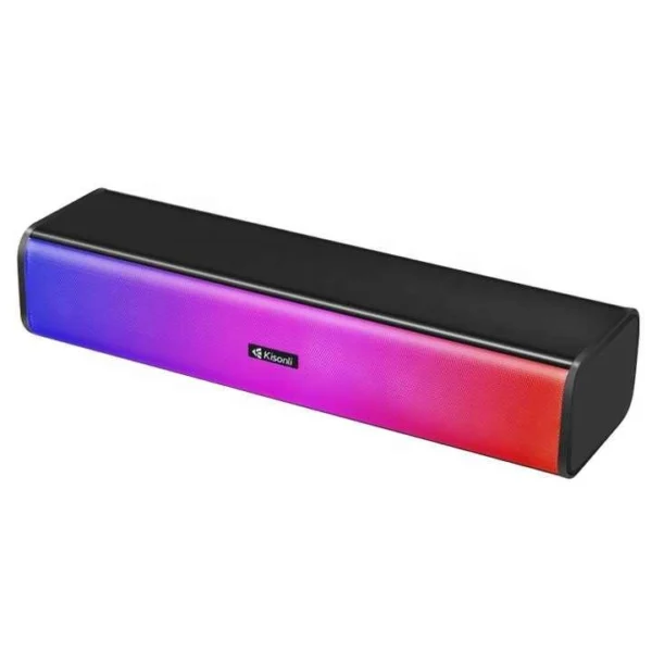 Kisonli I-630 Speaker Pc+Bt Rgb Colorful Light