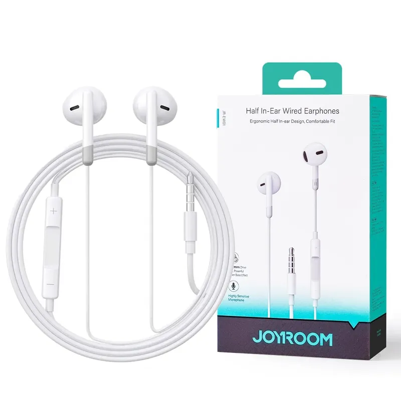 Joyroom Ew01 Wired Earphones 3.5mm