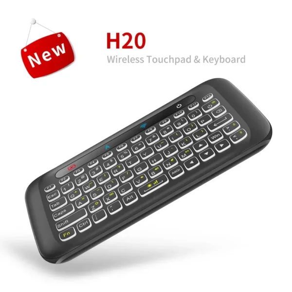 H20 Wireless Keyboard Mini Touchpad 