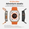 i9 Ultra Max Smart Watch Orange