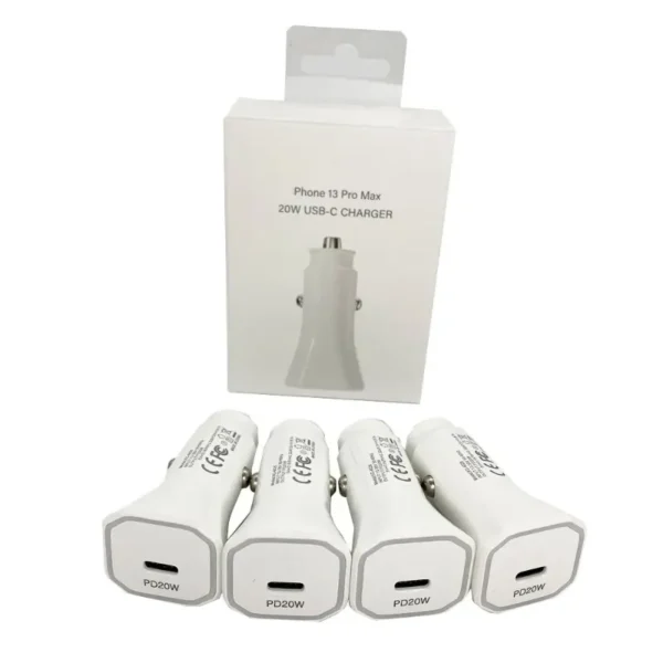 iPhone 20W USB Car Charger Fast Charging