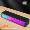 Kisonli I-630 Speaker Pc+Bt Rgb Colorful Light