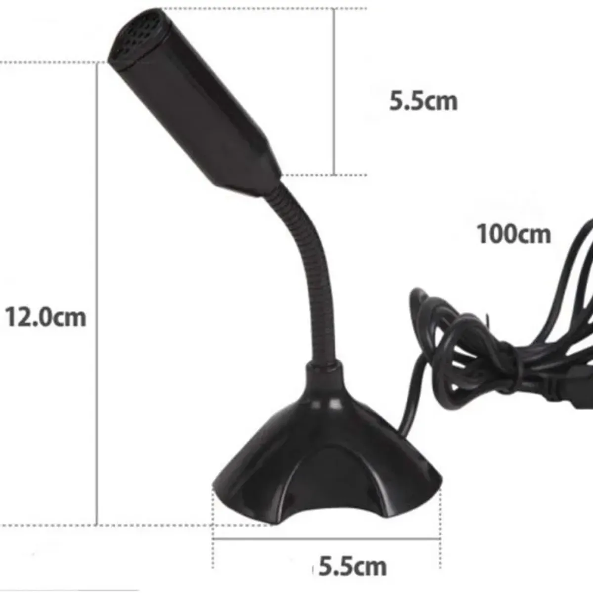 USB Mini Microphone Stand