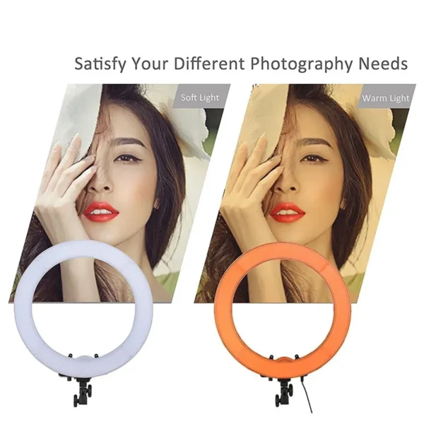 Selfie Ring light 16cm with 3 modes