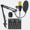 BM800 USB Condenser Mic with V8 Mixer