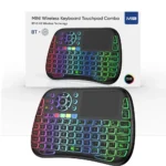 M9 Wireless Bluetooth Mini Keyboard 7 Color Backlit