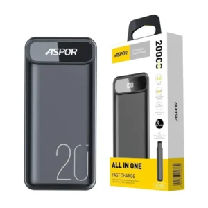 Aspor A396 22.5W Power Bank 20000mah