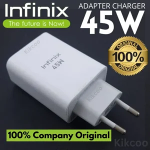 Infinix Charger 45w with USB Type C Cable