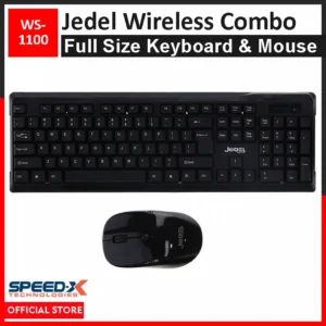 Jedel Ws1100 Wireless Keyboard Mouse Combo