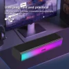 Kisonli I-630 Speaker Pc+Bt Rgb Colorful Light