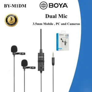 Boya BY-M1DM Dual Collar Microphone