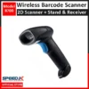 Speed X 8700 Barcode Scanner With Stand and Receiver