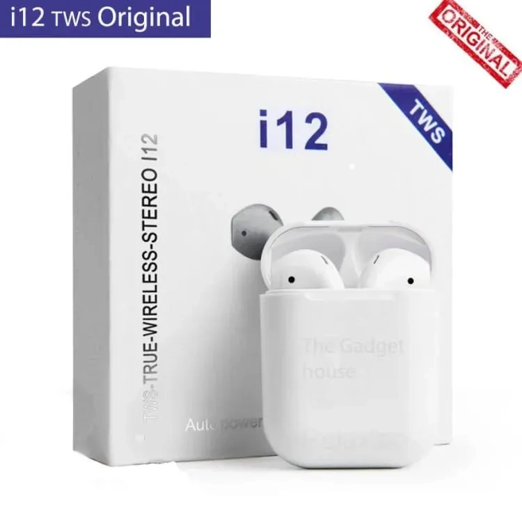 i12 TWS Wireless Bluetooth Airpods