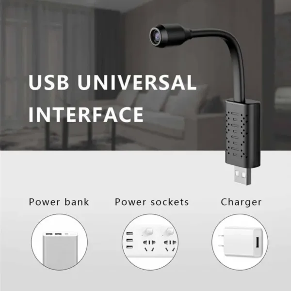 USB Gnoose Neck Wifi Camera 2MP 1080P HD V380 Pro App