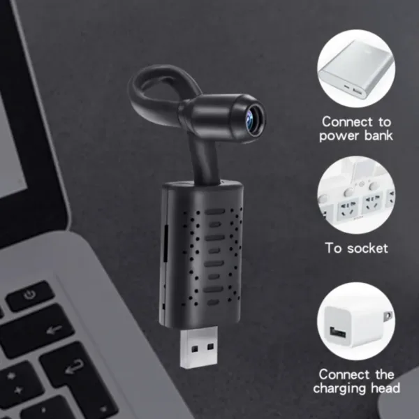 USB Gnoose Neck Wifi Camera 2MP 1080P HD V380 Pro App