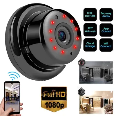 IR Mini Wifi Camera 1080P HD V380 App