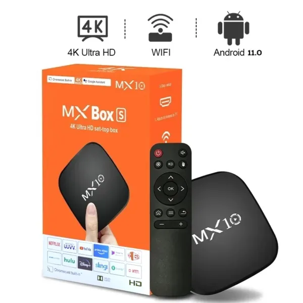 MX10 Smart Android TV Box 1GB 8GB Android 11