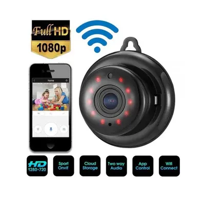 IR Mini Wifi Camera 1080P HD V380 App